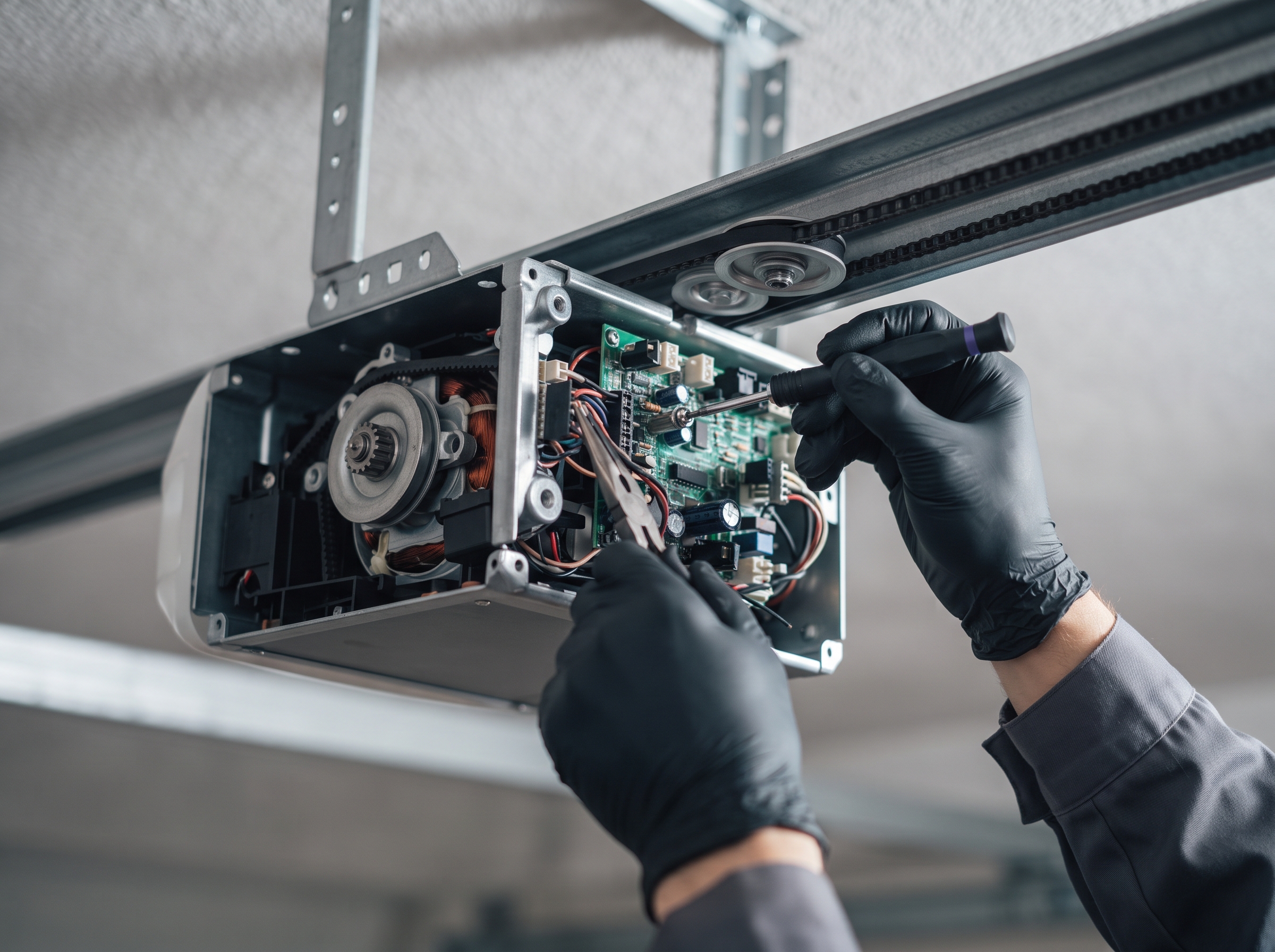 Réparation moteur et motorisation de porte de garage à Namur